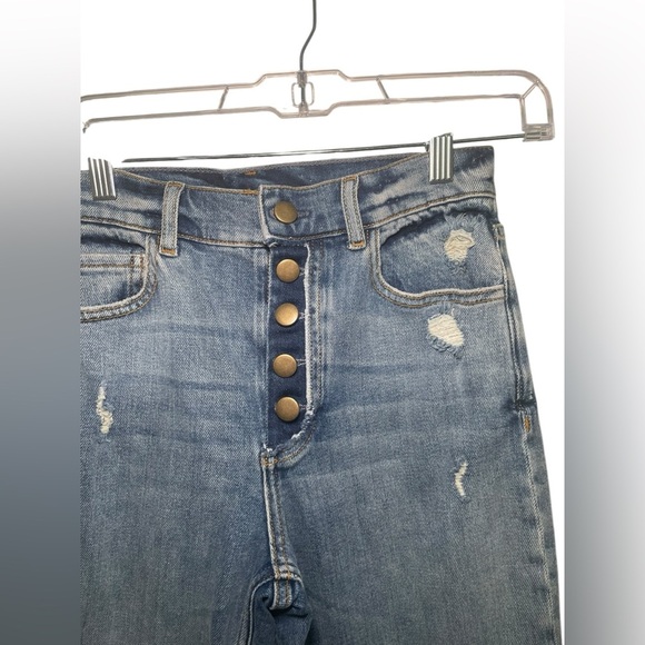 Boyish The Mikey Cropped Jeans Size 25 - Picture 6 of 9